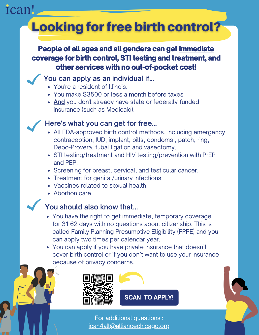 One page PDF overview of the Family Planning SPA Medicaid program in English